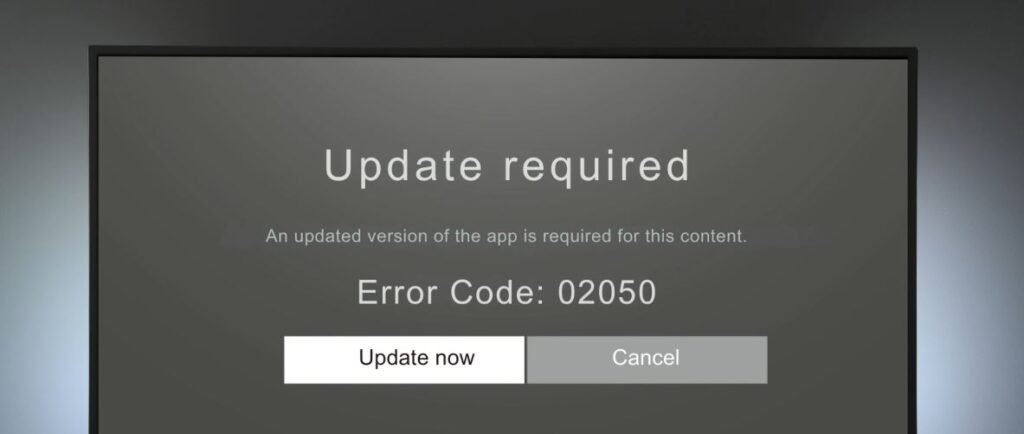 error code 02050 bbc