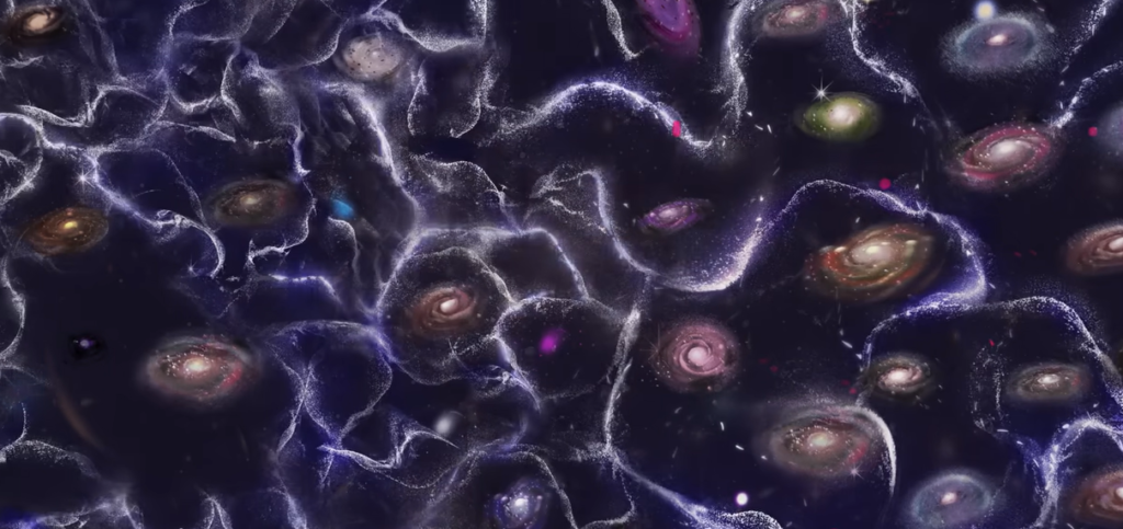 Physicists observe particles communicating without contact