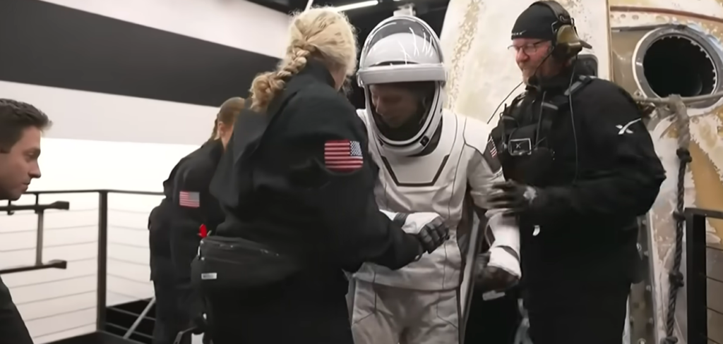 First-Ever NASA Astronauts Space Station Evacuation Ends Safely