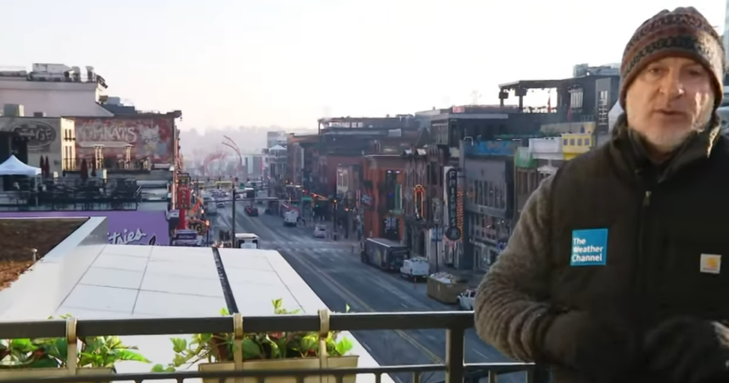 Jim Cantore Nashville Update as Ice and Snow Threaten Middle Tennessee