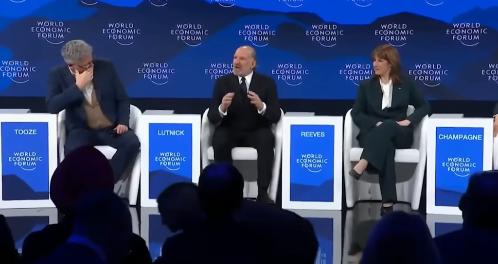 Howard Lutnick Heckled at Davos Over Energy Remarks