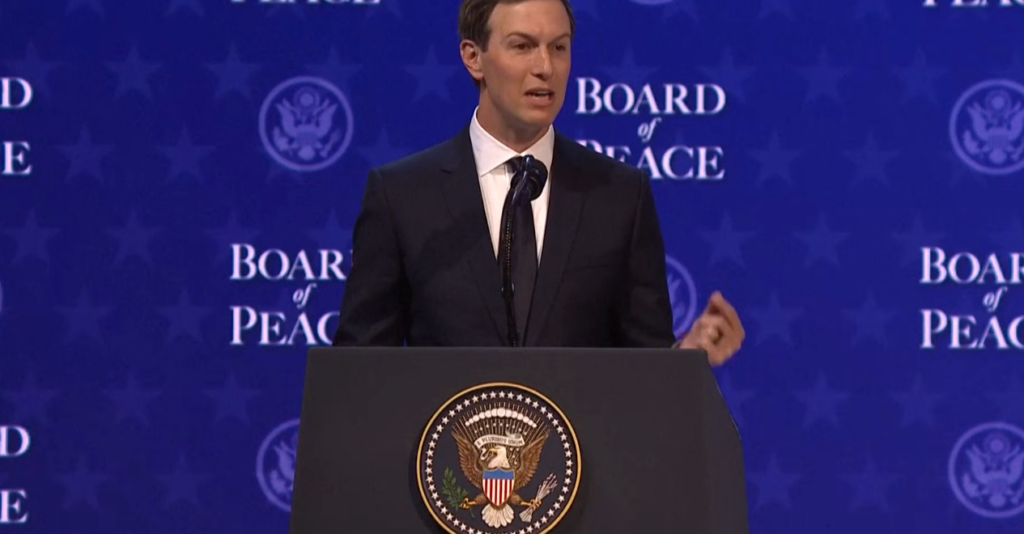 Inside the Jared Kushner Peace Deal and Gaza’s Post-War Vision