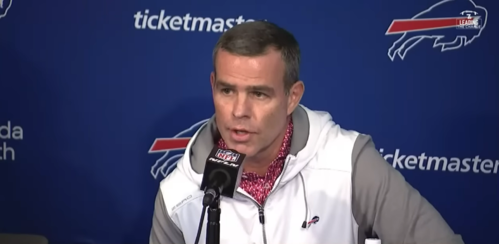 Brandon Beane Keon Coleman Fallout After Pegula’s Comments