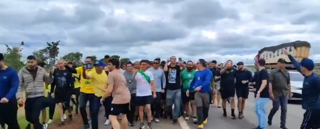 Nikolas Caminhada Ends With Mass Rally in Brasília Nikolas Caminhada Ends With Mass Rally in Brasília