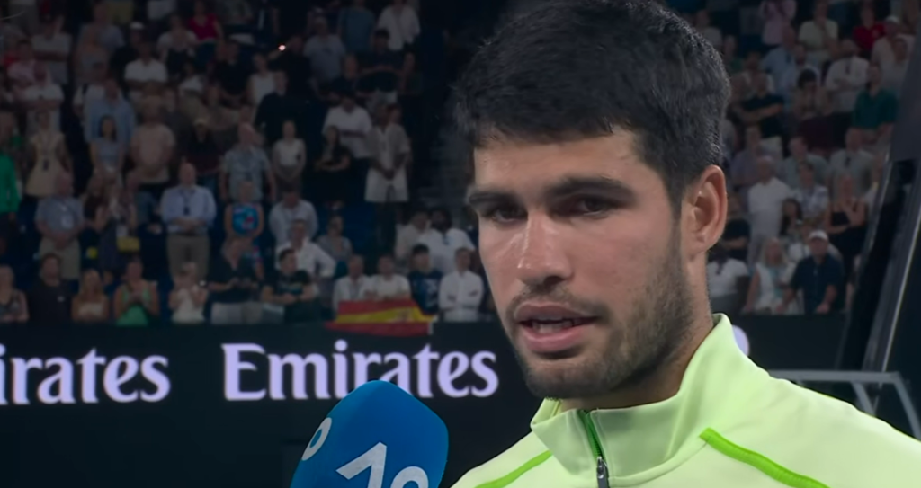 Why Was Alcaraz’s Whoop Wrist Device Removed On-Court?