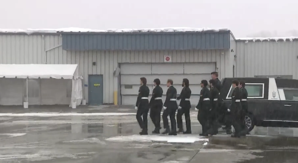 Gunner Sebastian Halmagean Repatriation Draws Crowds Along Highway of Heroes