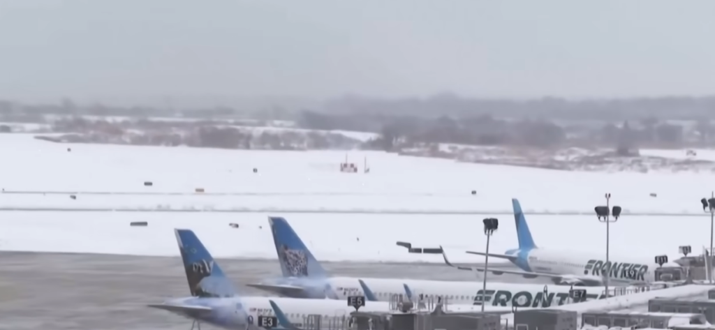 US Massive Snowstorm Flights Cancelled: Over 11,000 Grounded as Northeast Freezes US Massive Snowstorm Flights Cancelled: Over 11,000 Grounded as Northeast Freezes