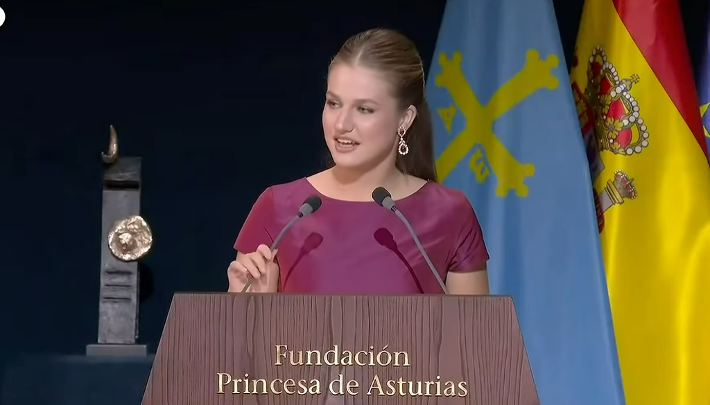 El discurso de Leonor hoy en los Premios Princesa de Asturias que todos deberían leer